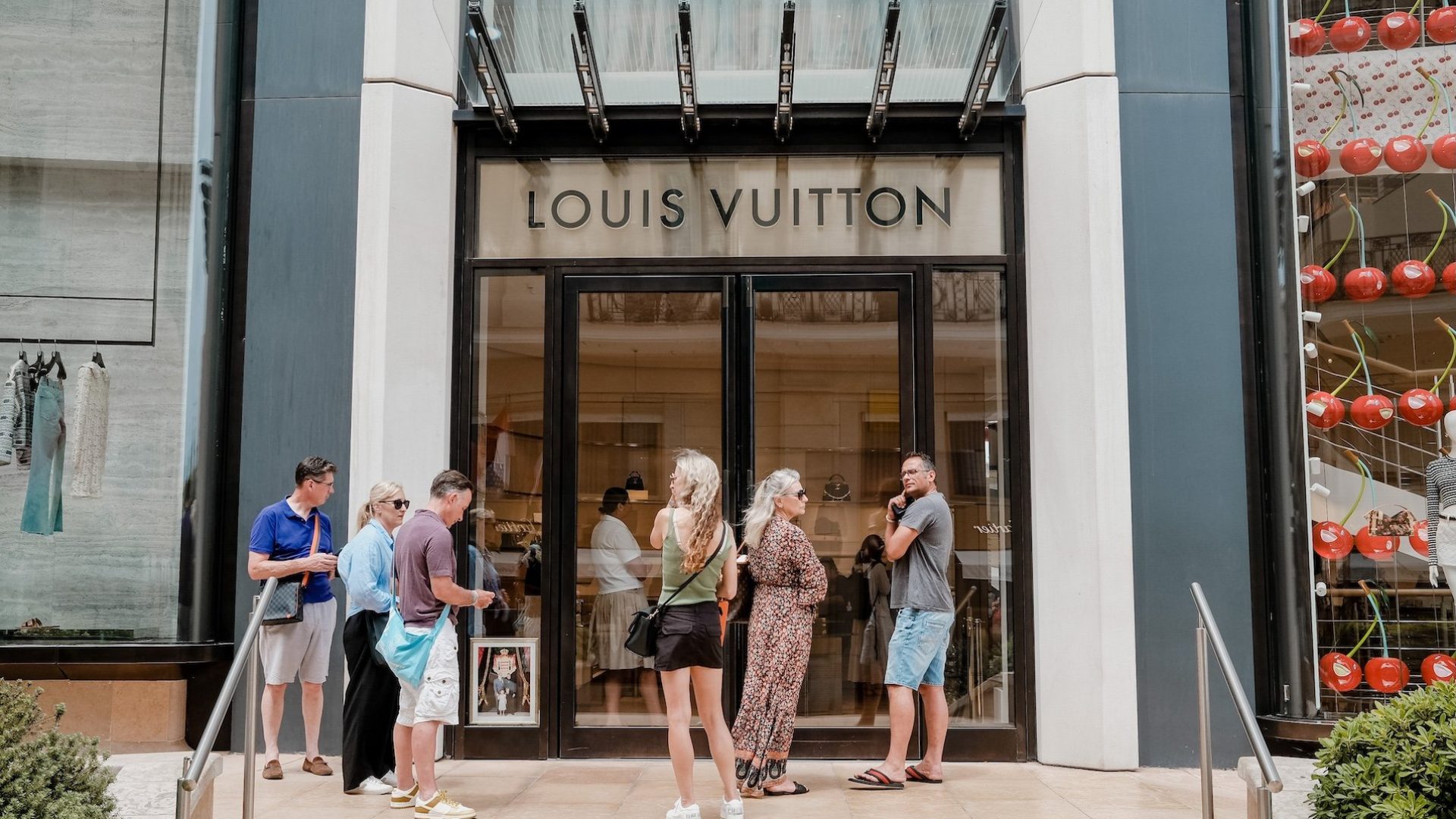 A Louis Vuitton luxury boutique in Monaco. Photographer: Jeremy Suyker/Bloomberg